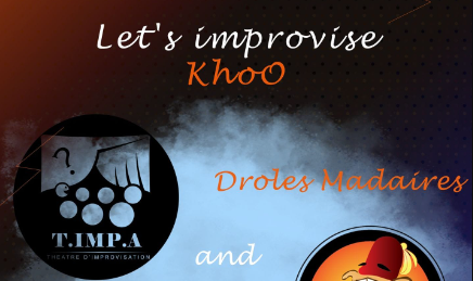 Spectacle d’improvisation « Let’s improvise Kho » le 11 mars à Alger