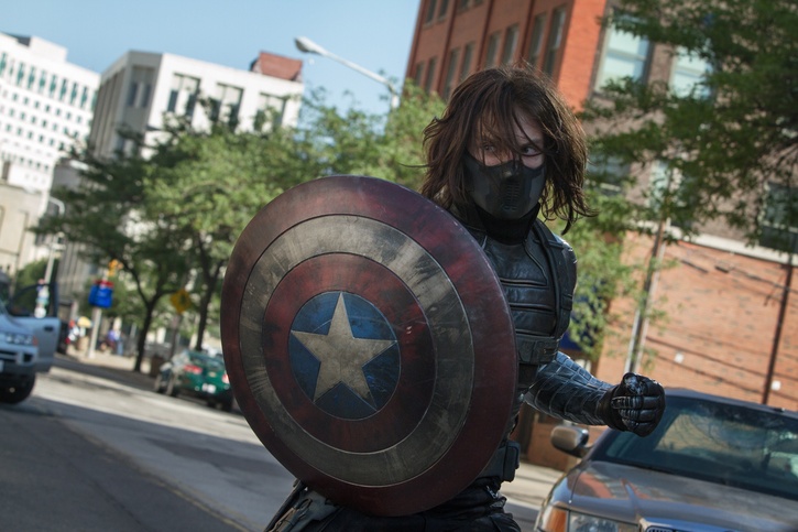 "Marvel's Captain America: The Winter Soldier" Winter Soldier (Sebastian Stan) Ph: Zade Rosenthal © 2014 Marvel.  All Rights Reserved.