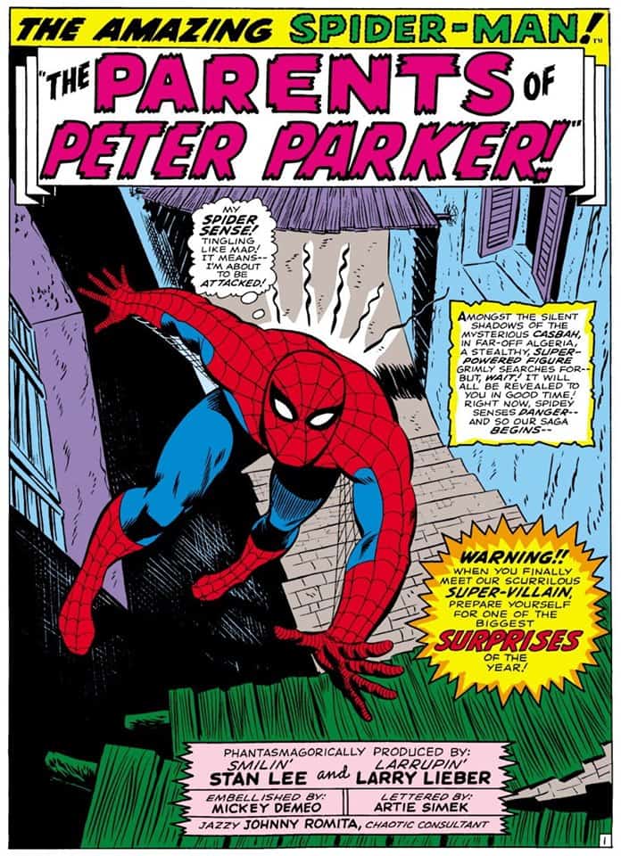 Spider-man Algérie Casbah 1968